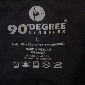 90 Degree By Reflex Pants - 90 Degree Black Leggings 90 Degree By Reflex Pants - 90 Degree Black Leggings